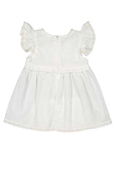 DOKUMA ELBİSE (CRINKLE) EKRU