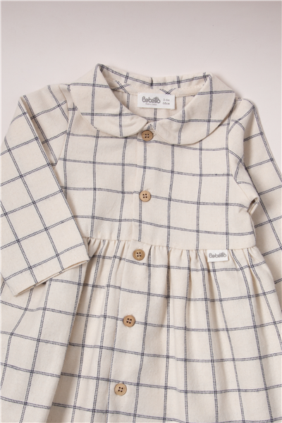 DOKUMA ELBİSE (FESTIVE) EKRU