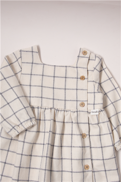 DOKUMA ELBİSE (FESTIVE) EKRU