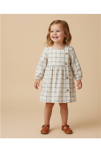 DOKUMA ELBİSE (FESTIVE) EKRU