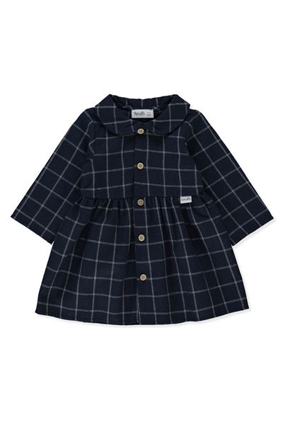 DOKUMA ELBİSE (FESTIVE) LACİVERT