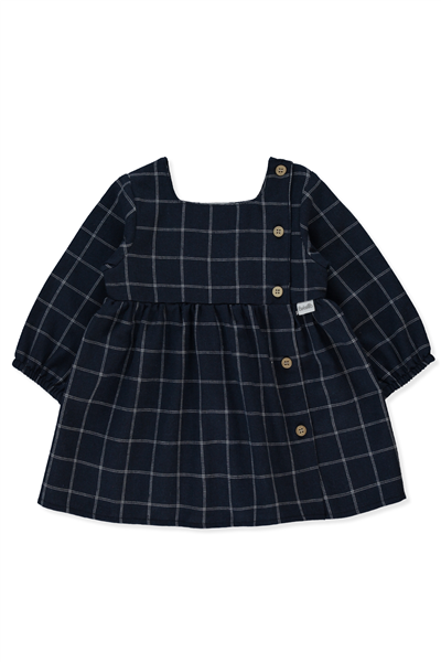 DOKUMA ELBİSE (FESTIVE) LACİVERT