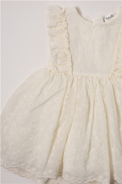 DOKUMA ELBİSE (FOR PRINCESS) EKRU