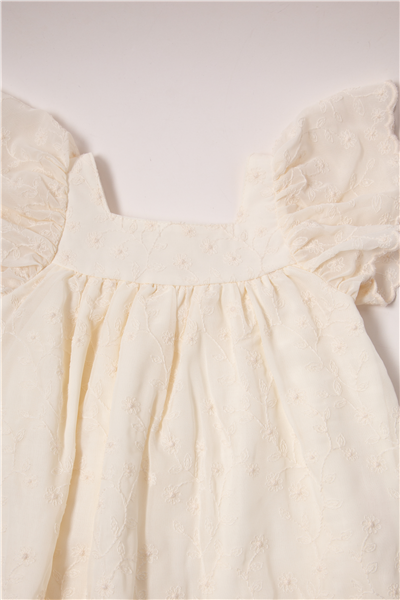 DOKUMA ELBİSE (FOR PRINCESS) EKRU