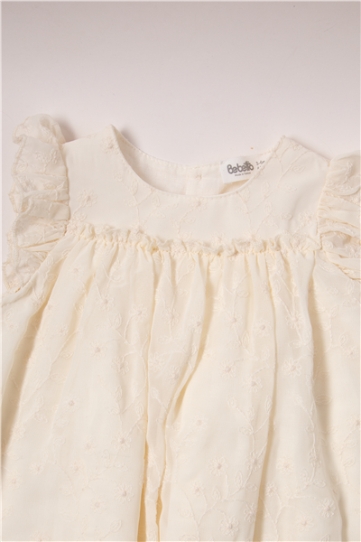 DOKUMA ELBİSE (FOR PRINCESS) EKRU