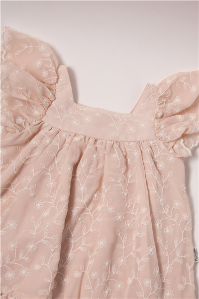 DOKUMA ELBİSE (FOR PRINCESS) GÜL KURUSU