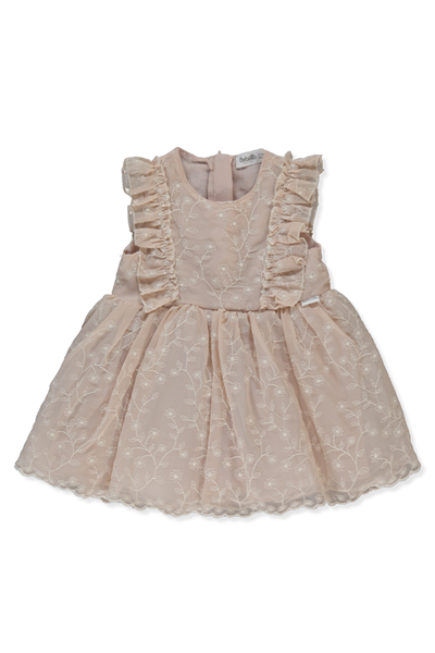 DOKUMA ELBİSE (FOR PRINCESS) GÜL KURUSU