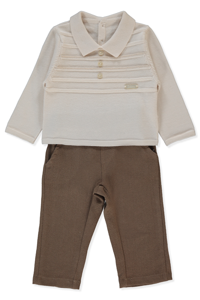 DOKUMA PANTOLON 2Lİ TAKIM (GENTLEMAN) KAHVERENGİ