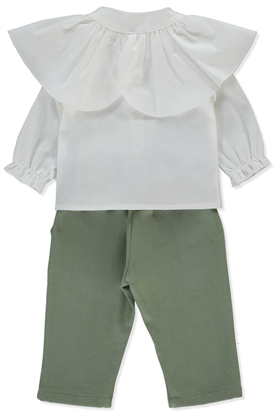 DOKUMA PANTOLON 2Lİ TAKIM (STYLISH) YEŞİL