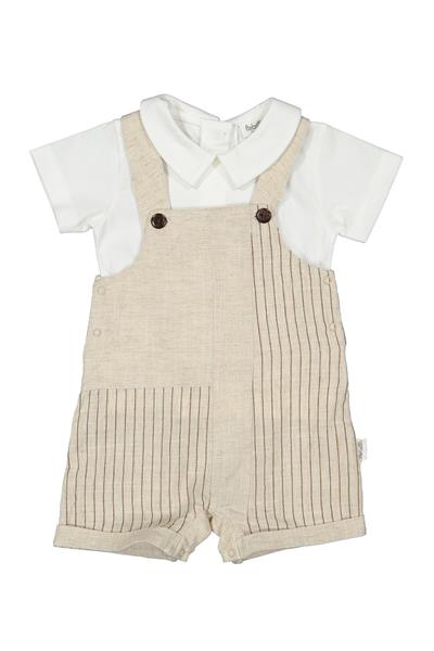 DOKUMA SALOPET 2Lİ TAKIM (COOL AND STYLISH) BEJ