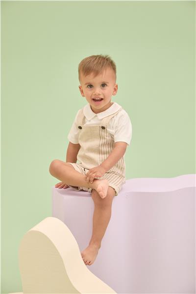 DOKUMA SALOPET 2Lİ TAKIM (COOL AND STYLISH) BEJ