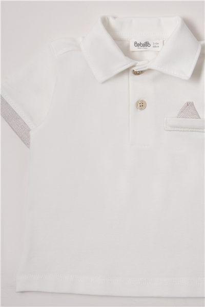 DOKUMA ŞORT 2Lİ TAKIM (LITTLE SIR) BEJ