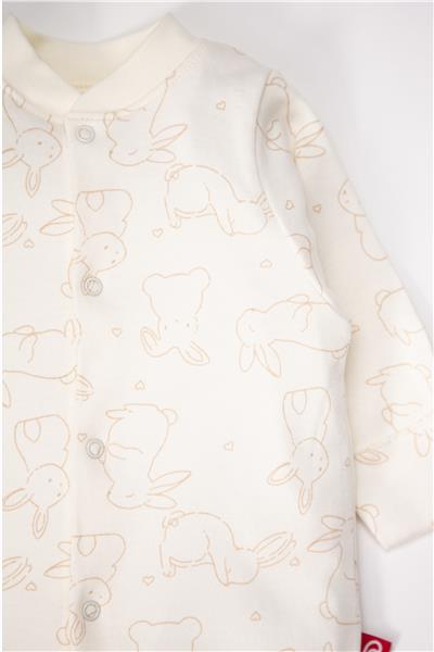 ELDİVENLİ PATİKLİ TULUM 2Lİ (CUTE BUNNY) BEJ