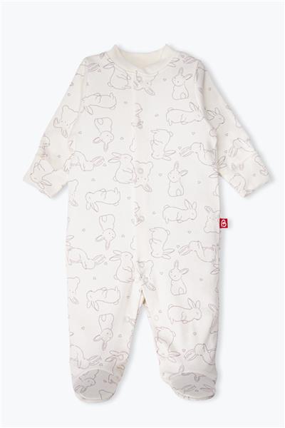 ELDİVENLİ PATİKLİ TULUM 2Lİ (CUTE BUNNY) MOR
