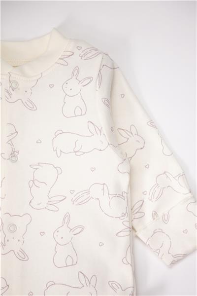 ELDİVENLİ PATİKLİ TULUM 2Lİ (CUTE BUNNY) MOR