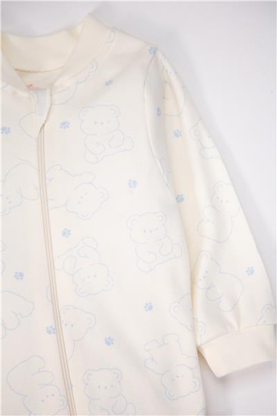 ELDİVENSİZ PATİKSİZ TULUM 2Lİ (CUTE BEAR) MAVİ