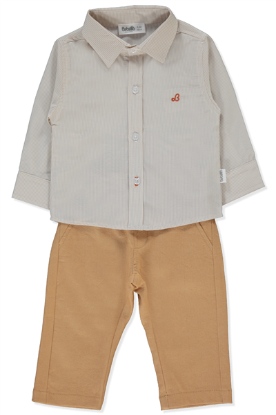 GABARDİN PANTOLON 2Lİ TAKIM (CLASSY STYLE) KAHVERENGİ