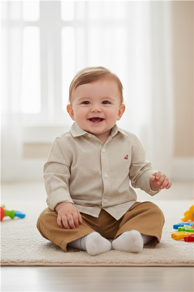 GABARDİN PANTOLON 2Lİ TAKIM (CLASSY STYLE) KAHVERENGİ