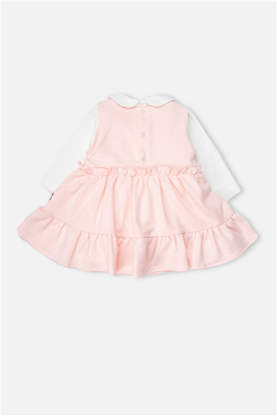 İKİ İP ELBİSE 2Lİ TAKIM (THE CLOUDS) PEMBE