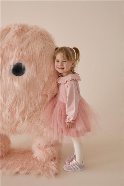 İKİ İP ELBİSE (LITTLE CUTIE) PEMBE