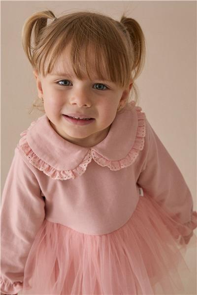 İKİ İP ELBİSE (LITTLE CUTIE) PEMBE