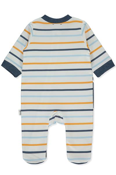 İKİ İP FERMUARLI PATİKLİ TULUM (BEBETTO BOY TEAM) LACİVERT