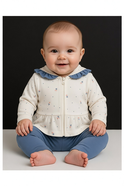 İKİ İP HIRKA 2Lİ TAKIM (BLOSSOM) MOR