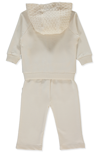İKİ İP HIRKA 2Lİ TAKIM (LACY GIRL) BEJ
