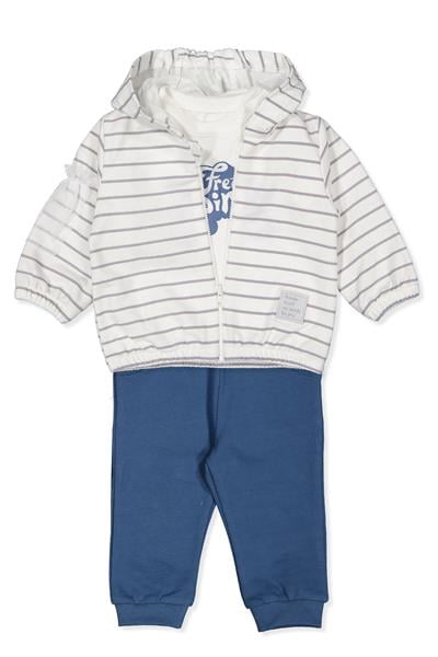 İKİ İP HIRKA 3LÜ TAKIM (FREE SPIRIT) LACİVERT