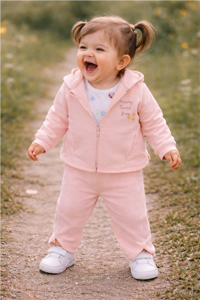 İKİ İP KAPŞONLU HIRKA 3LÜ TAKIM (LOVED) SOMON