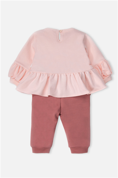 İKİ İP PANTOLON 2Lİ TAKIM (THE CLOUDS) PEMBE