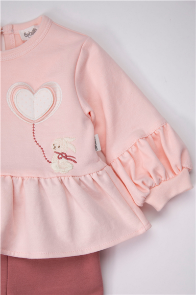 İKİ İP PANTOLON 2Lİ TAKIM (THE CLOUDS) PEMBE