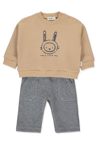 İKİ İP ŞARDONLU SWEAT 2Lİ TAKIM (KEEP READY) LACİVERT