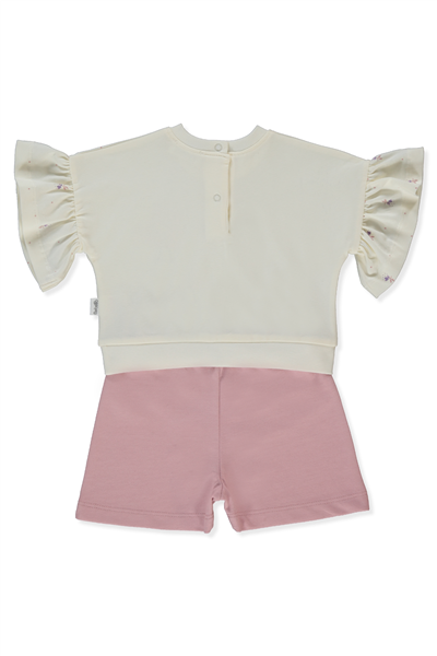 İKİ İP ŞORT 2Lİ TAKIM (BLOSSOM) GÜL KURUSU