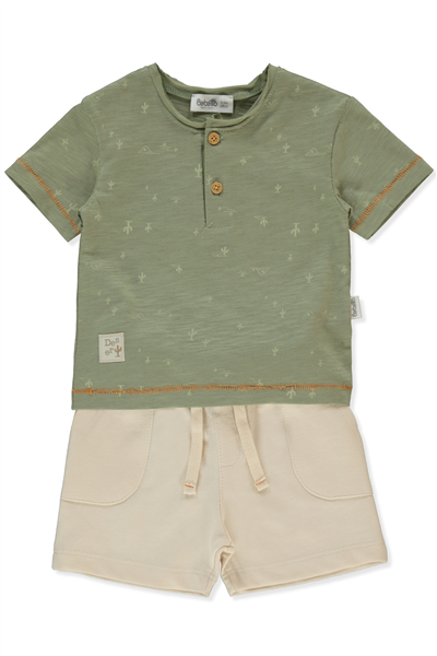 İKİ İP ŞORT 2Lİ TAKIM (DESERT) BEJ