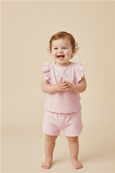 İKİ İP ŞORT 2Lİ TAKIM (LACY GIRL) PEMBE