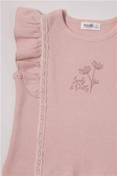 İKİ İP ŞORT 2Lİ TAKIM (LACY GIRL) PEMBE