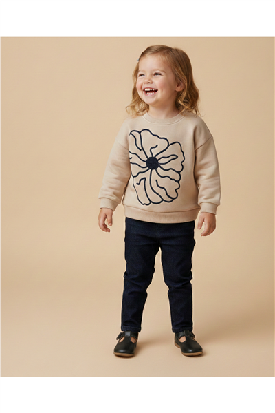 İKİ İP SWEAT 2Lİ TAKIM (FESTIVE) BEJ