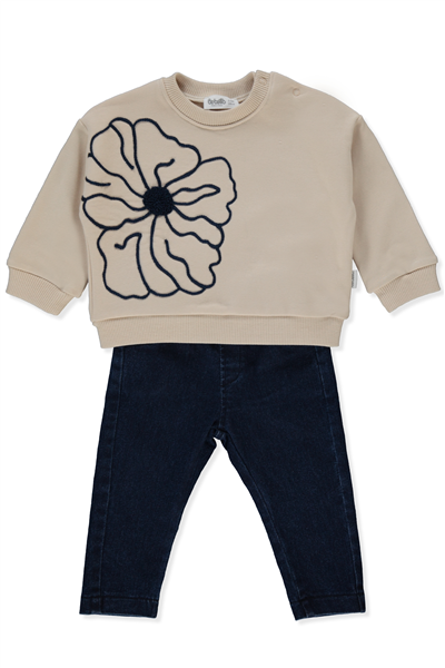 İKİ İP SWEAT 2Lİ TAKIM (FESTIVE) BEJ