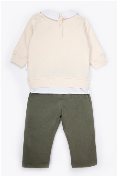 İKİ İP SWEAT 2Lİ TAKIM (LITTLE CUBS) HAKİ