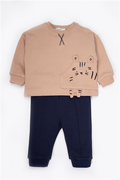 İKİ İP SWEAT 2Lİ TAKIM (LITTLE CUBS) LACİVERT