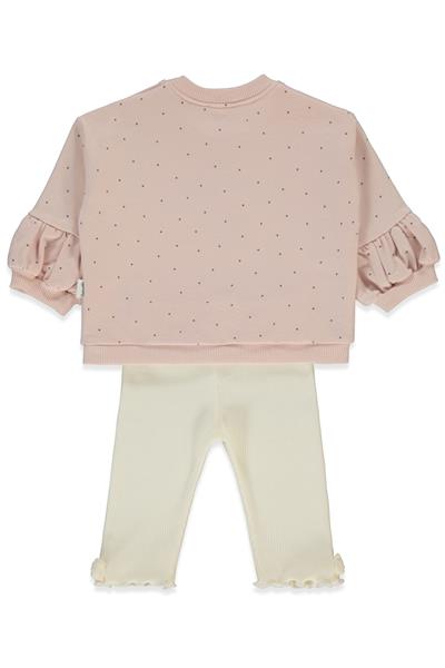 İKİ İP SWEAT 2Lİ TAKIM (MOTHER AND BABY) GÜL KURUSU