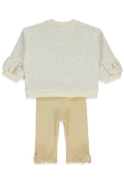 İKİ İP SWEAT 2Lİ TAKIM (MOTHER AND BABY) EKRU