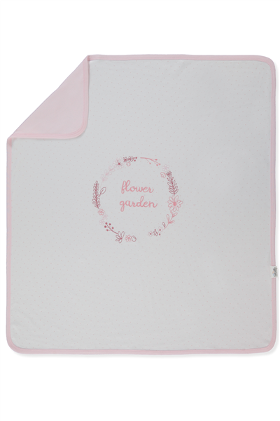 İNTERLOK BATTANİYE (FLOWER GARDEN) PEMBE