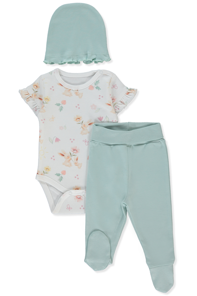 İNTERLOK BODY SET 3LÜ (MY SUN) MİNT