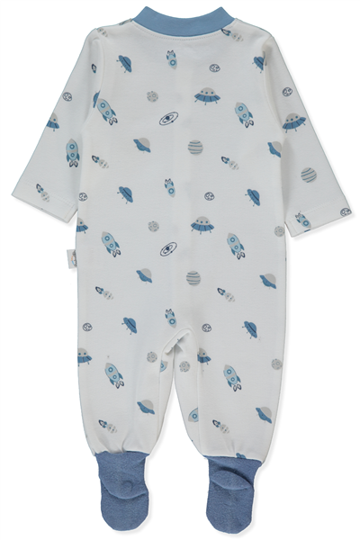 İNTERLOK ÇORAPLI TULUM (TO SPACE) İNDİGO