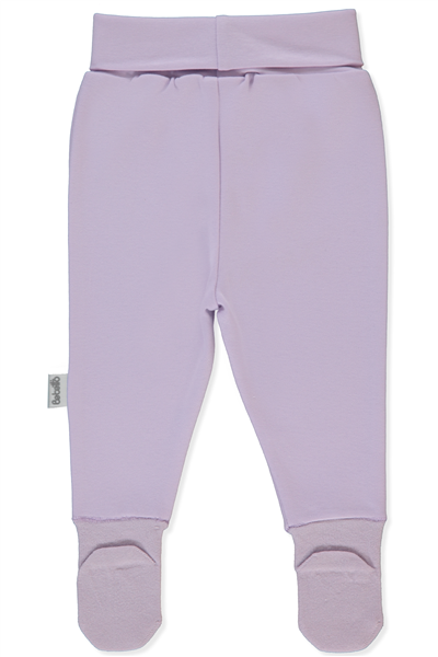 İNTERLOK ÇORAPTOLON (LOVES YOU) LİLA