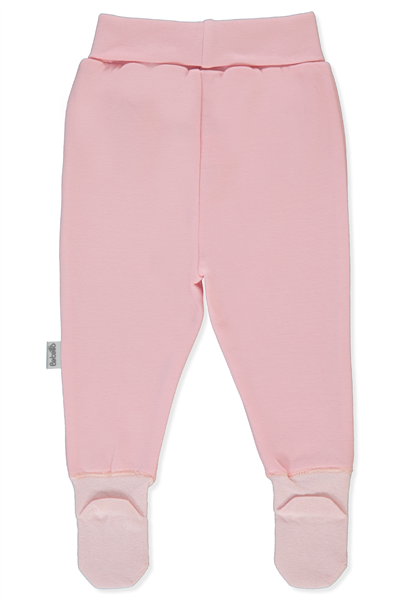 İNTERLOK ÇORAPTOLON (LOVES YOU) PEMBE