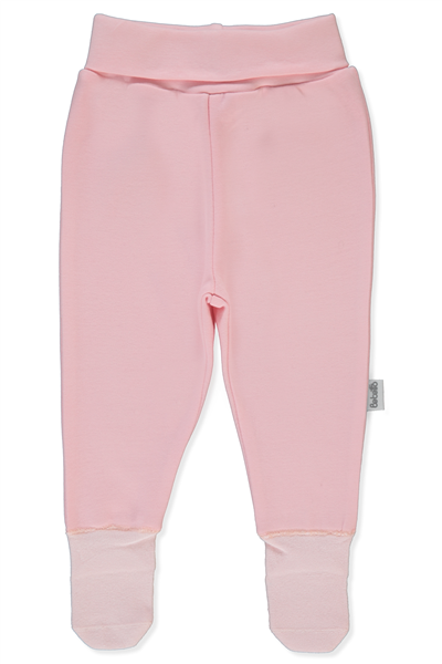 İNTERLOK ÇORAPTOLON (LOVES YOU) PEMBE