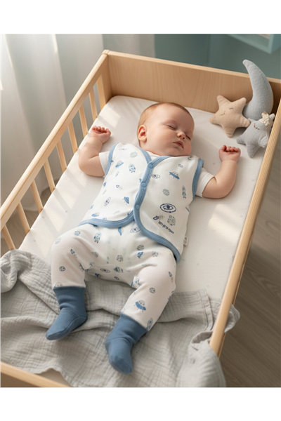 İNTERLOK ÇORAPTOLON (TO SPACE) İNDİGO